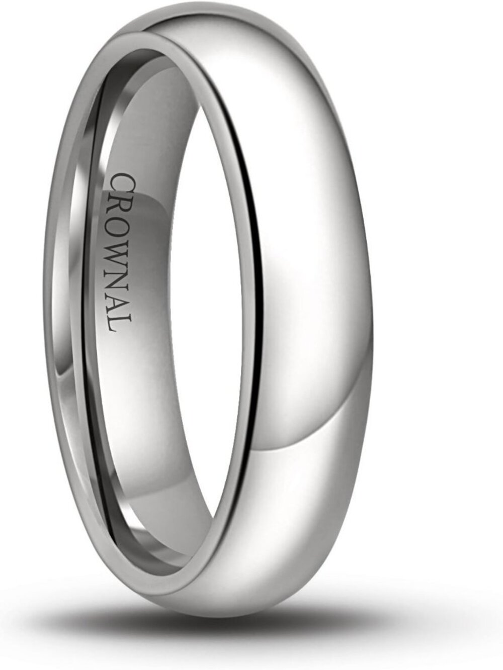 Comfort Fit Tungsten Wedding Band Ring for Men & Women - 1mm to 8mm, Gold & Rose - Picture 1 of 6